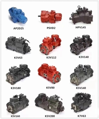 Kobelco SK200-6 SK200-6E Kawasaki Pompa hydrauliczna K3V112DT K3V112DTP K3V112