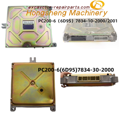 Wymiana dużej płyty ECU Komatsu PC200-6 6D95 7834-10-2001 7834-30-2000